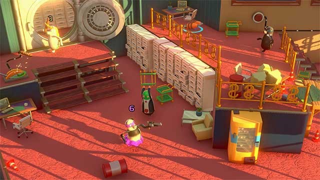 Rubber Bandits là game cướp bóc nhiều người chơi cực vui nhộn