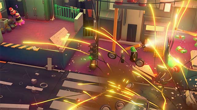 Chiến đấu trong một cuộc ẩu đả với các tên trộm khác