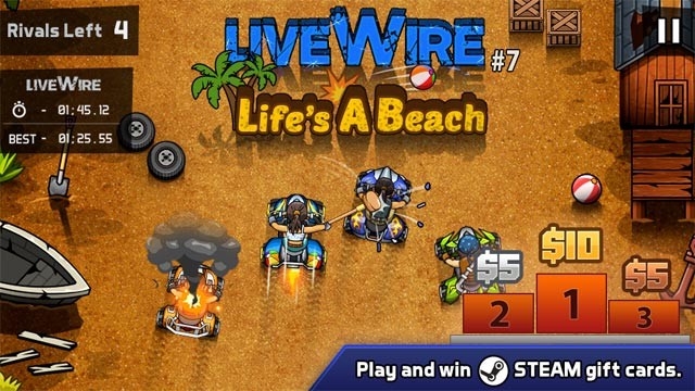 Series LiveWire mang đến vô vàn sự kiện, item mới mẻ trong Rude Racers game