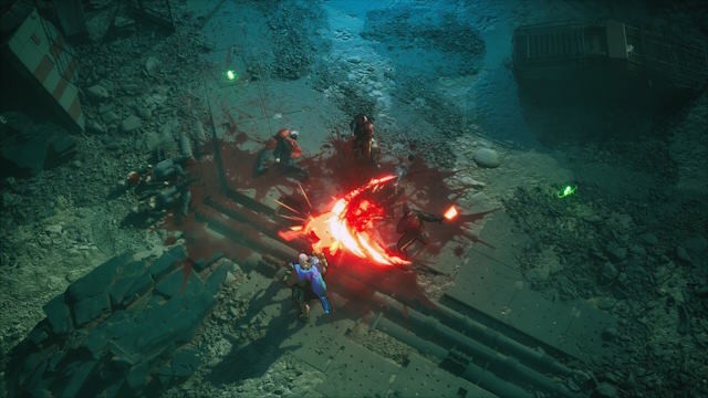 Chiến đấu trong nhiều khu vực nguy hiểm của Rengkok