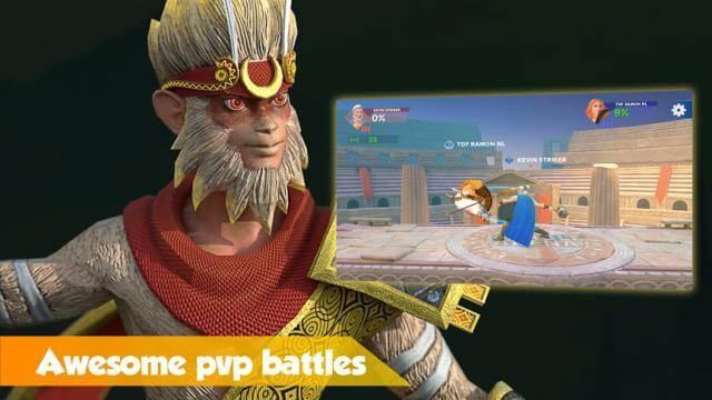 Tham gia các trận chiến PvP hấp dẫn trong game Rumble Arena