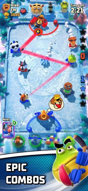 Thực hiện các combo chiến lược huyền thoại