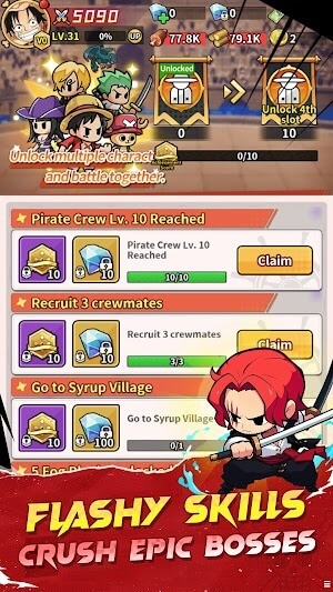 Các kỹ năng mạnh mẽ chống lại trùm