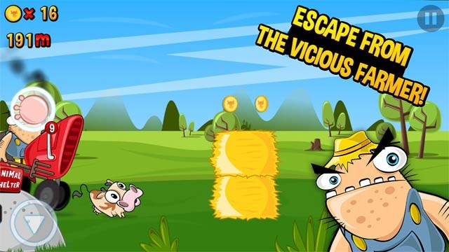 Chạy trốn khỏi bác nông dân hung dữ