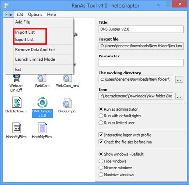 Nhập xuất danh sách