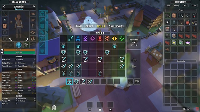 Phát triển nhân vật không ngừng bằng cách mở khóa skill mới và nâng cấp khả năng hiện có