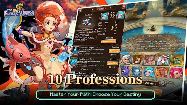 Chọn con đường và quyết định số phận của bạn trong game Runes of Legend