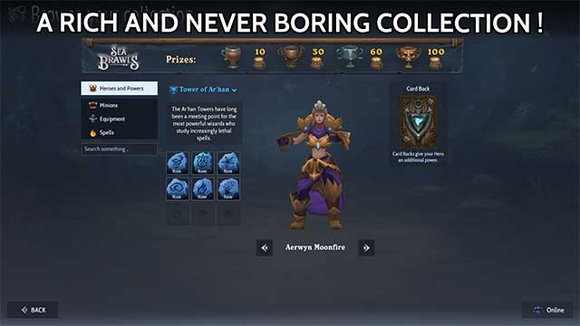 Mỗi nhân vật đều có điểm mạnh và điểm yếu riêng