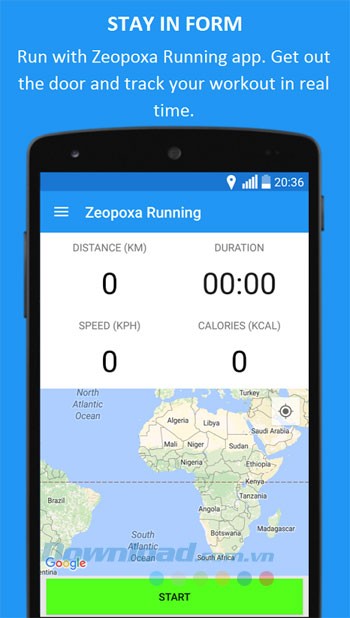 Đo quãng đường chạy