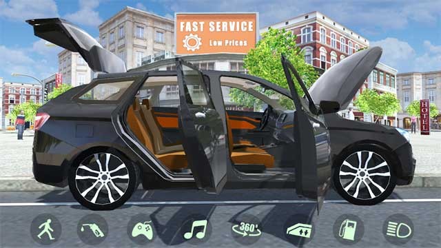 Game đua xe Russian Cars for Android cung cấp nhiều loại xe được thiết kế chi tiết