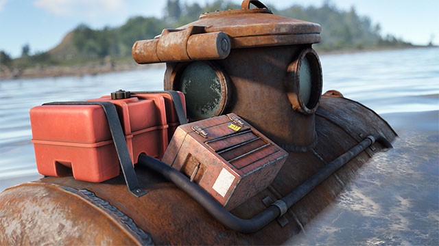 Mỗi tàu ngầm có 12 slot chứa đồ