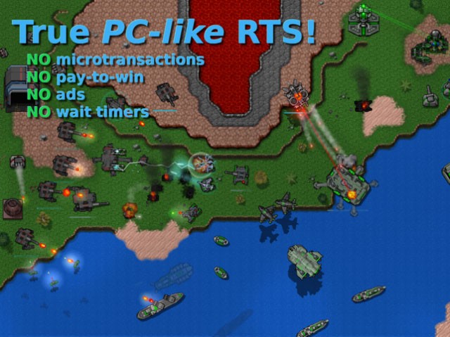 Rusted Warfare mang đến một trải nghiệm RTS thuần túy hấp dẫn