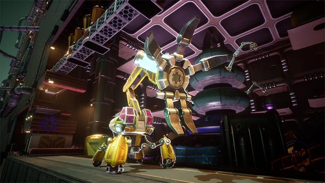 Đối đầu với boss khổng lồ trong trận đấu cuối cùng của Rusty Rabbit game