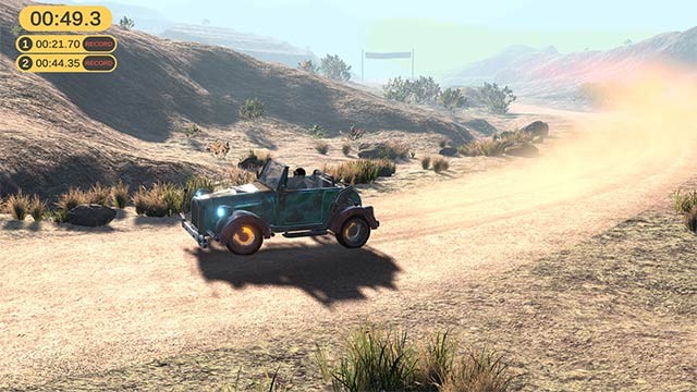 Rusty Road Racing là game đua xe cổ điển kết hợp hiện đại độc đáo