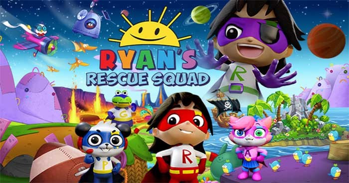 Giải cứu những người bạn của Ryan khỏi Dark Titan trong Ryan's Rescue Squad