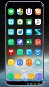 S9 Icons Pack cho Android cá nhân hóa điện thoại