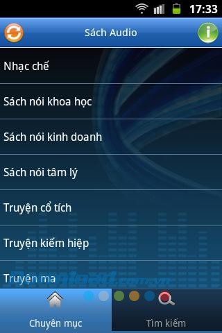 Sách Audio for Android