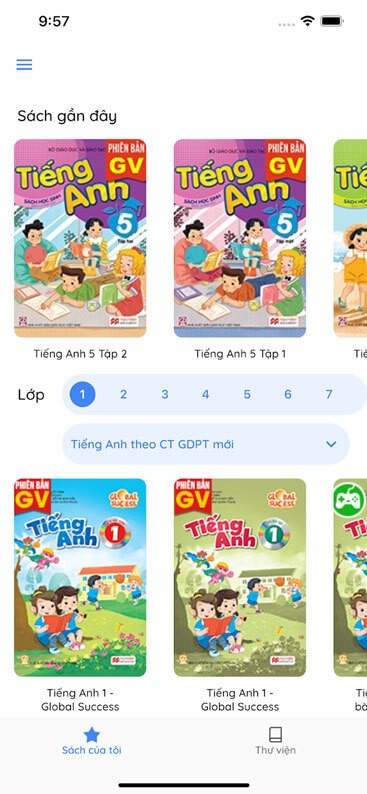 Sách của tôi trên Sách Mềm