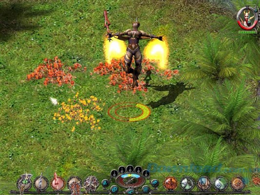 Giao diện game Sacred Gold