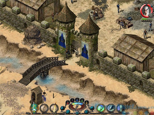 Một ngôi làng trong Sacred Gold