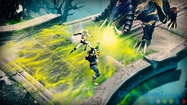 Đối mặt với boss khủng