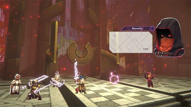 Game sử dụng đồ họa nghệ thuật pixel kết hợp 3D