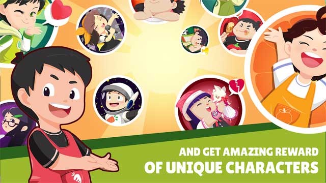 Nhận được nhiều phần quà tuyệt vời từ các nhân vật trong Safety for Kid - Finding Danger