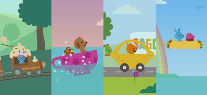 Sago Mini Trips cho bạn thực hiện chuyến phiêu lưu tui nhộn cùng những người bạn Sago Mini