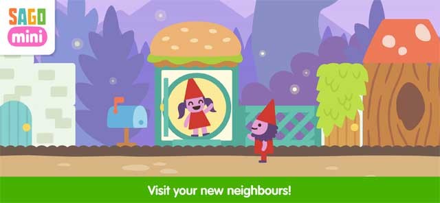 Ghé thăm nhà hàng xóm và cùng nhau trải qua một cuộc sống vui vẻ tại ngôi làng mới