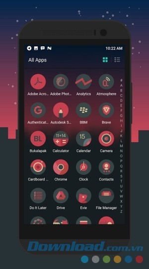 Gói biểu tượng hình tròn Sagon Circle Icon Pack cho Android