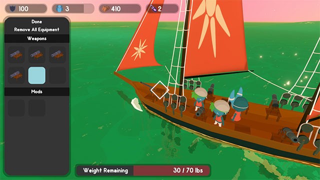Quản lý 1 hạm đội và cùng nhau chinh phục đại dương trong khi chơi Sail Forth game