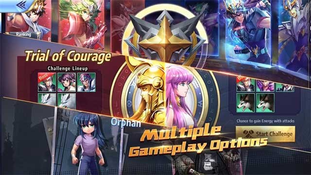 Game Saint Seiya Awakening: Knights of the Zodiac có nhiều chế độ chơi hấp dẫn
