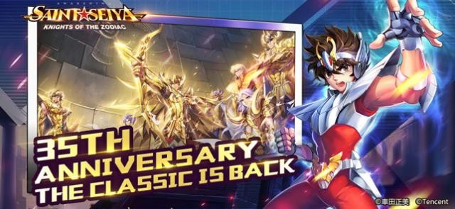 Game nhập vai Saint Seiya Awakening Knights of the Zodiac được xây dựng từ bộ truyện manga huyền thoại