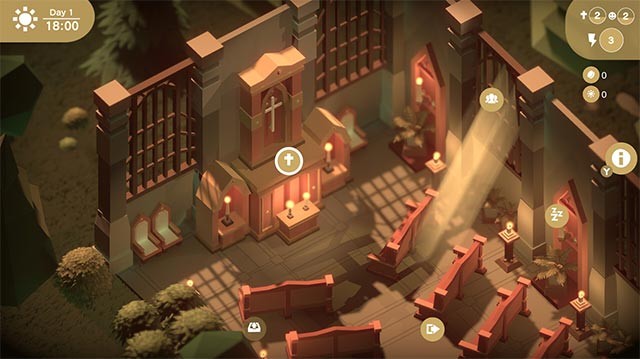 Sainthood là game mô phỏng xây dựng ngôi làng tôn giáo kết hợp phiêu lưu và chiến lược