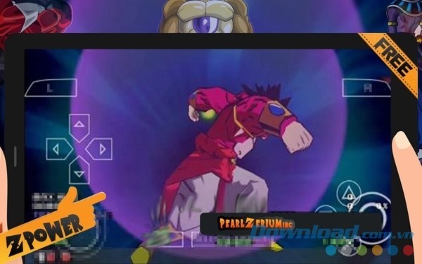 Game hành động Bảy viên ngọc rồng hấp dẫn Saiyan Ultimate: Battle Fighting cho Android