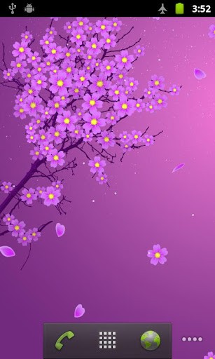 Sakura Live Wallpaper for Android