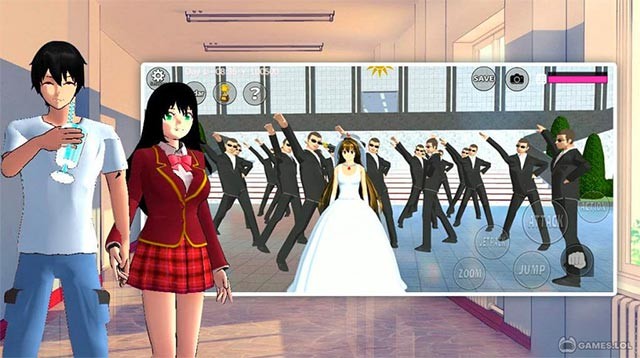 Khám phá hàng loạt sự kiện và hoạt động tương tác thú vị trong SAKURA School Simulator