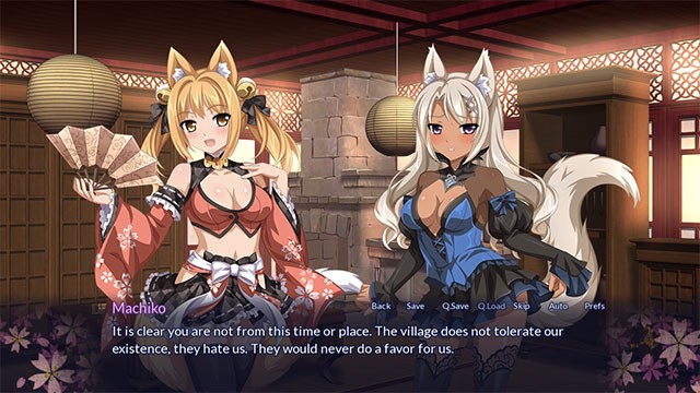 Tương tác với các cô gái để khám phá bí mật và tìm đường trở về