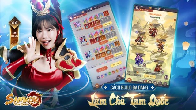 Cách Build đa dạng, làm chủ Tam Quốc