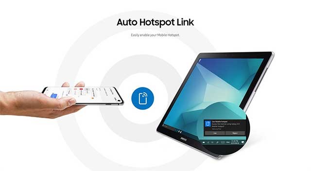 Bật Mobile Hotspot của điện thoại để giữ kết nối với Máy tính bảng / PC