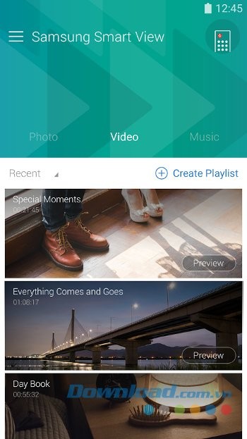 Chia sẻ và phát video nhanh chóng