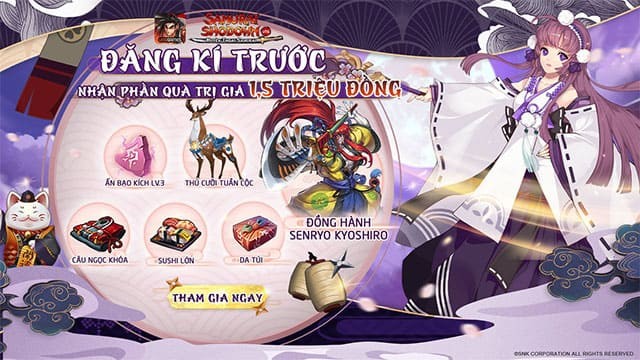 Đăng ký trước nhận quà