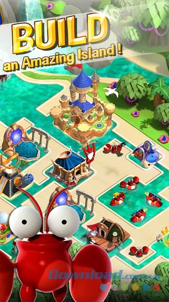 Xây dựng hòn đảo thiên đường độc đáo