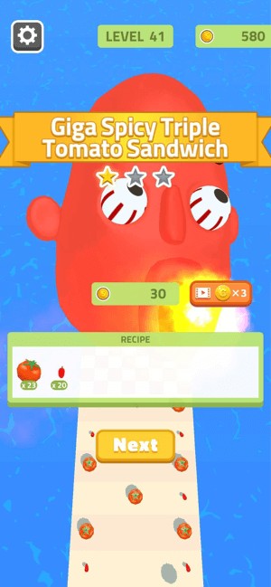 Đừng làm chiếc sandwich quá cay nhé!