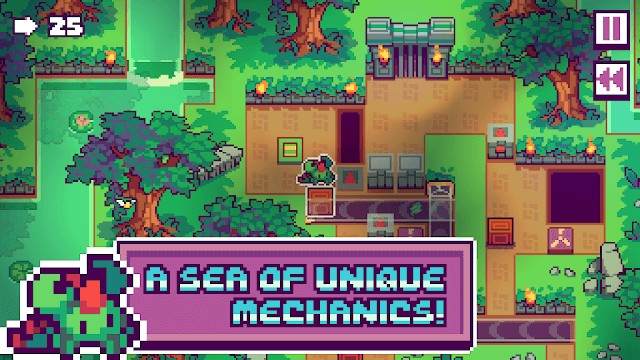 Sandy's Great Escape có rất nhiều cơ chế chơi độc đáo