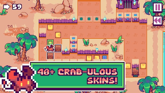 Hơn 40 skin cua để người chơi thu thập