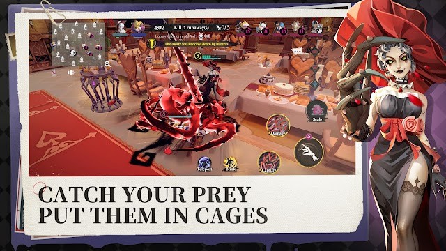 Bắt những kẻ chạy trốn và nhốt vào lồng