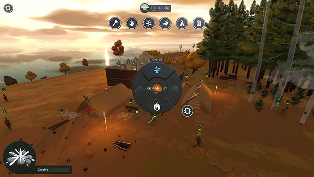 Game Sapiens sở hữu hệ thống xây dựng và chế tạo đồ sộ