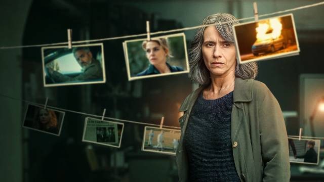 Poster phim tội phạm giật gân Sara - Woman in the Shadows trên Netflix