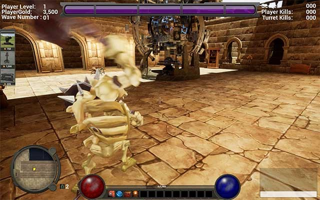 Giữ chân làn sóng kẻ thù đang không ngừng phá hủy tòa tháp trung tâm